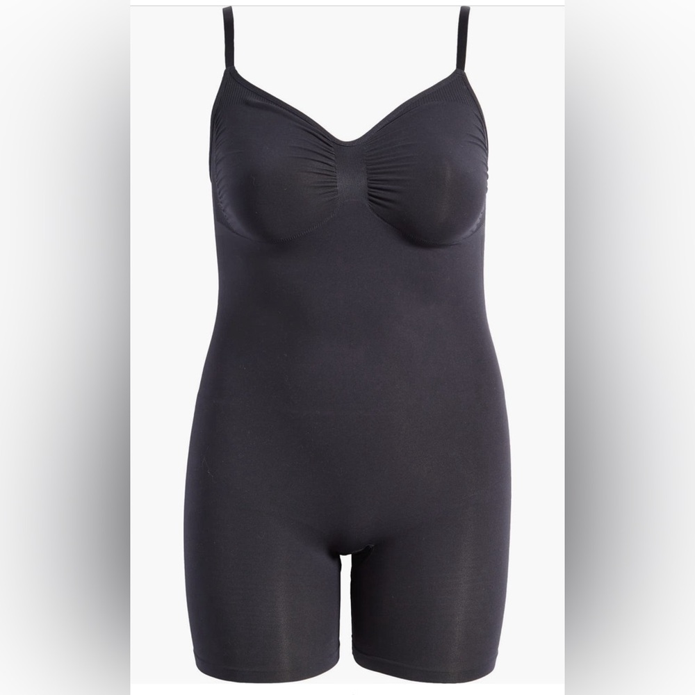 NWT Skims Seamless Scalp Mid Thigh Bodysuit SizeXXS $72